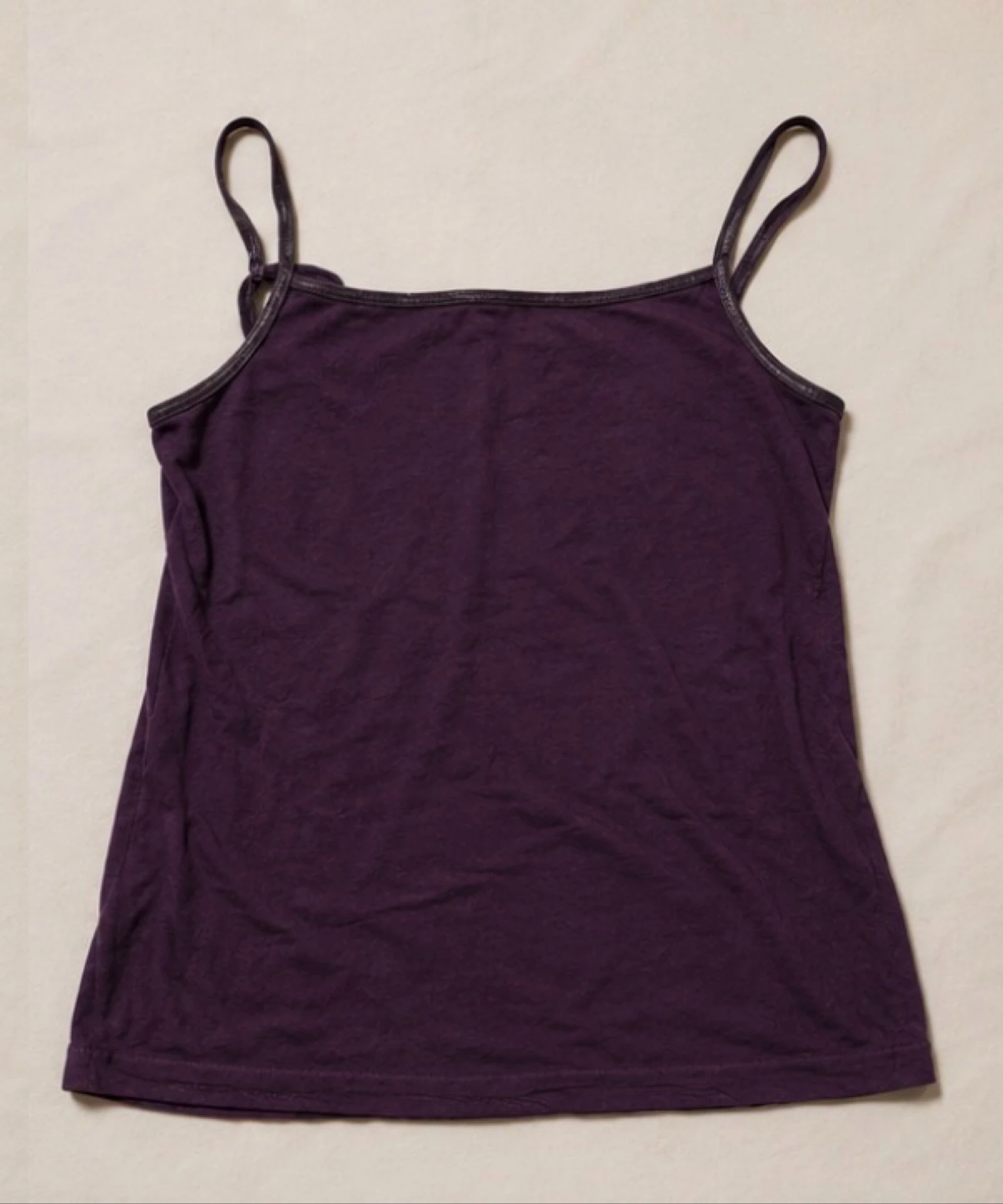 Débardeur femme violet Basic Line – Bretelles fines – Taille S - Bonobo – photo 3